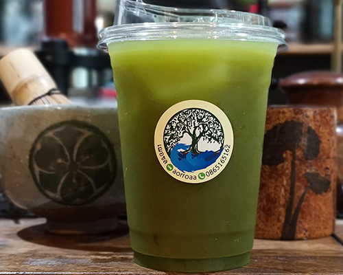 Iced Genmaicha
